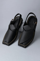 Signature Matte Black Sandal